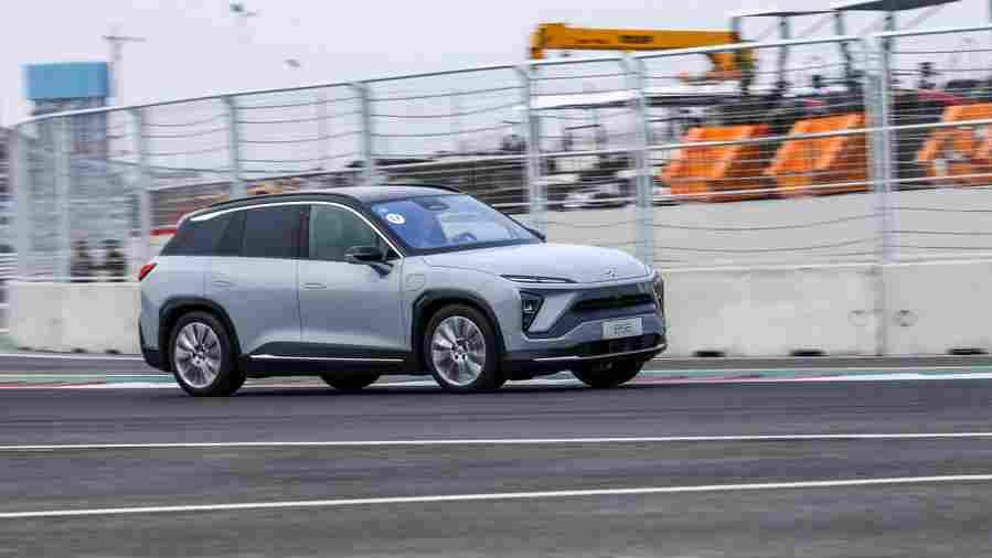 nio es6 2018 7064 45 Car A4 Photo Print