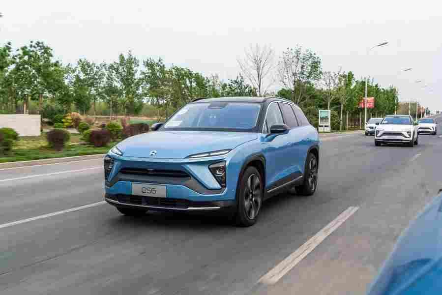 nio es6 2018 7064 55 Car A4 Photo Print