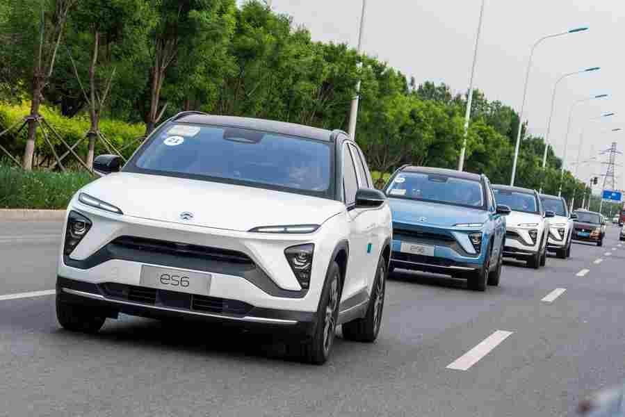 nio es6 2018 7064 64 Car A4 Photo Print