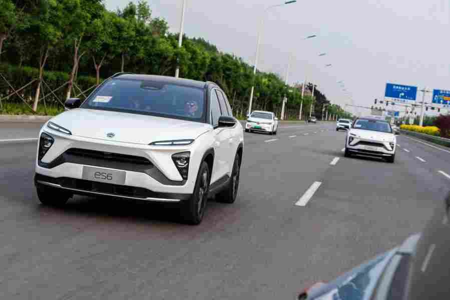 nio es6 2018 7064 67 Car A4 Photo Print