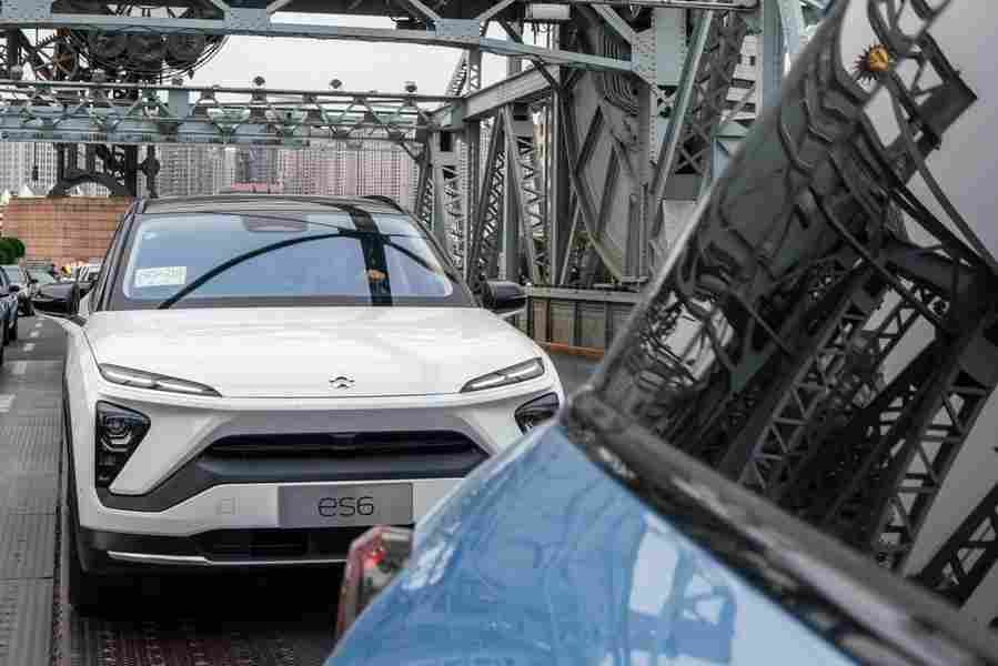nio es6 2018 7064 69 Car A4 Photo Print