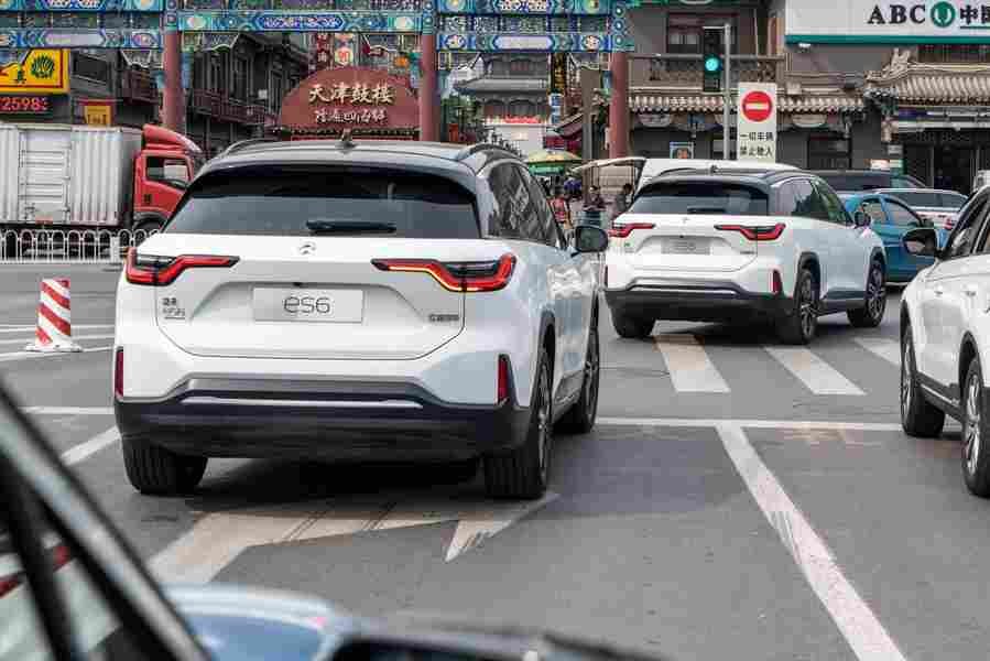 nio es6 2018 7064 74 Car A4 Photo Print