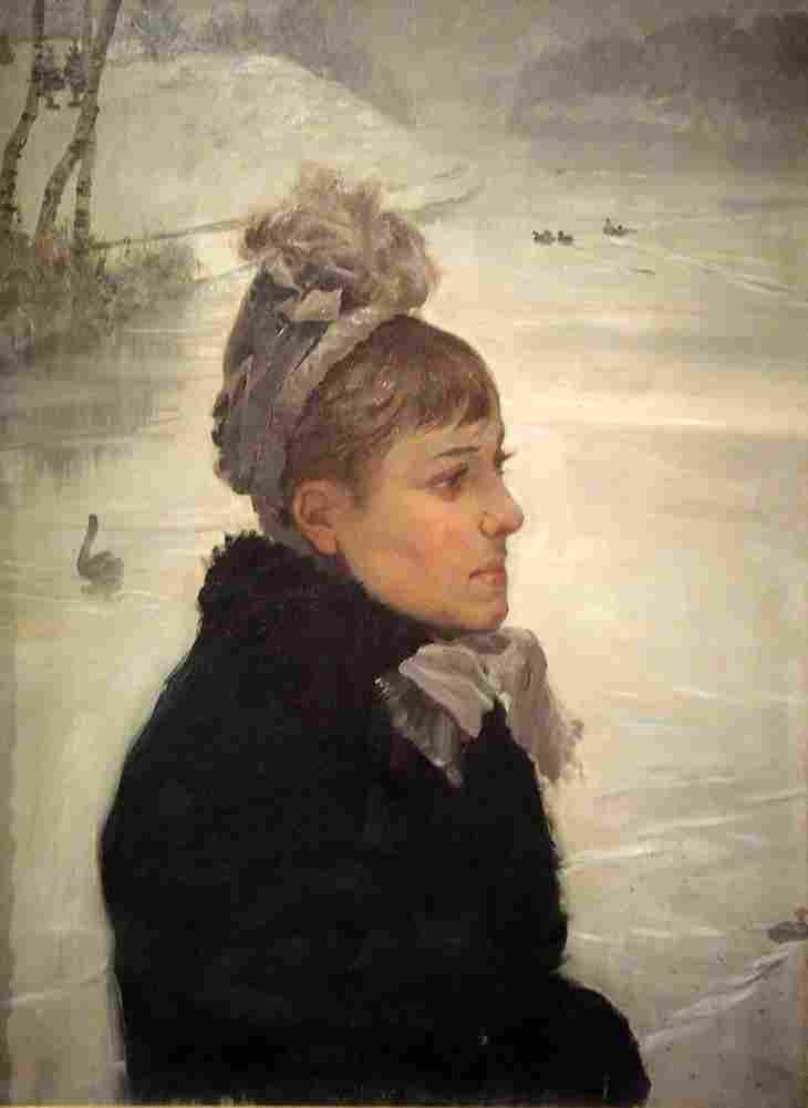 nittis at the lake Art A4 Photo Print