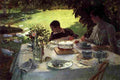 nittis breakfast in the garden Art A4 Photo Print