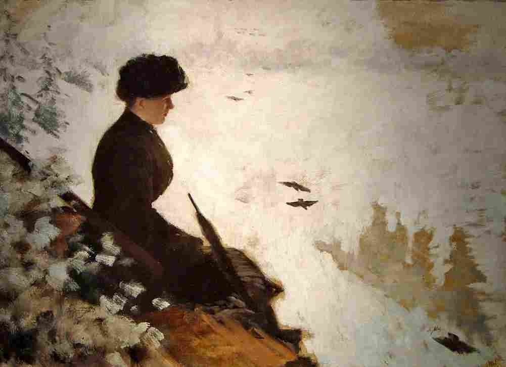 nittis snow effect Art A4 Photo Print