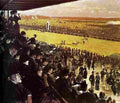 nittis the races at longchamps from the grandstand Art A4 Photo Print
