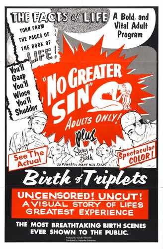 no greater sin  01 film star poster A4 Photo Print