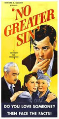 no greater sin  02 film star poster A4 Photo Print