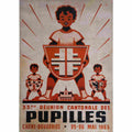 noel fontanet pupilles chene bougeries 1963 2 Advert A4 Photo Print