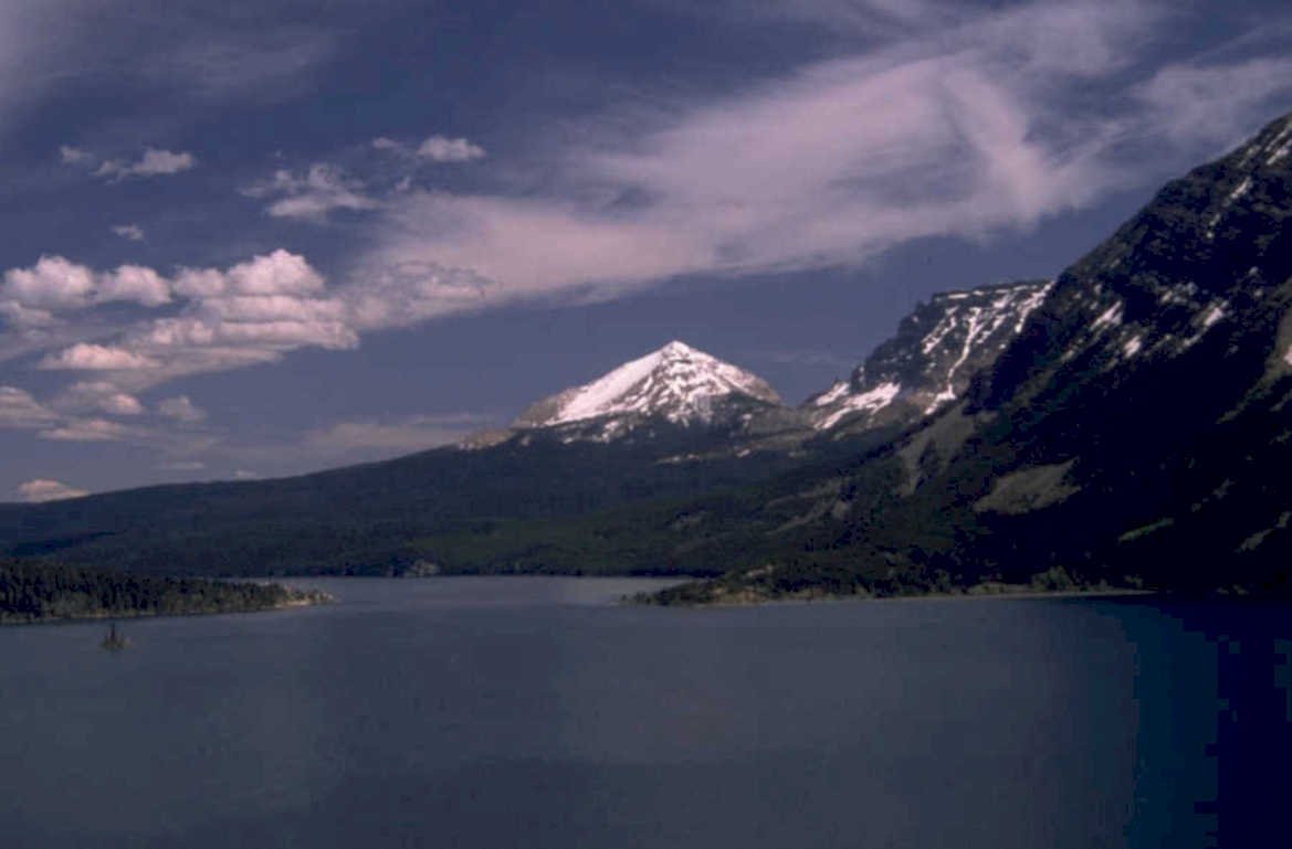 norris lake mountains 1980s 1990s A4 Photo Print