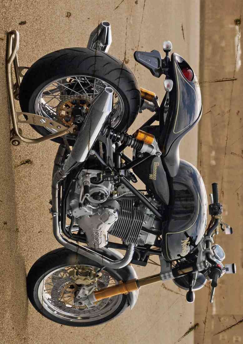 norton commando 961 sport 14 02 aged A4 Photo Print