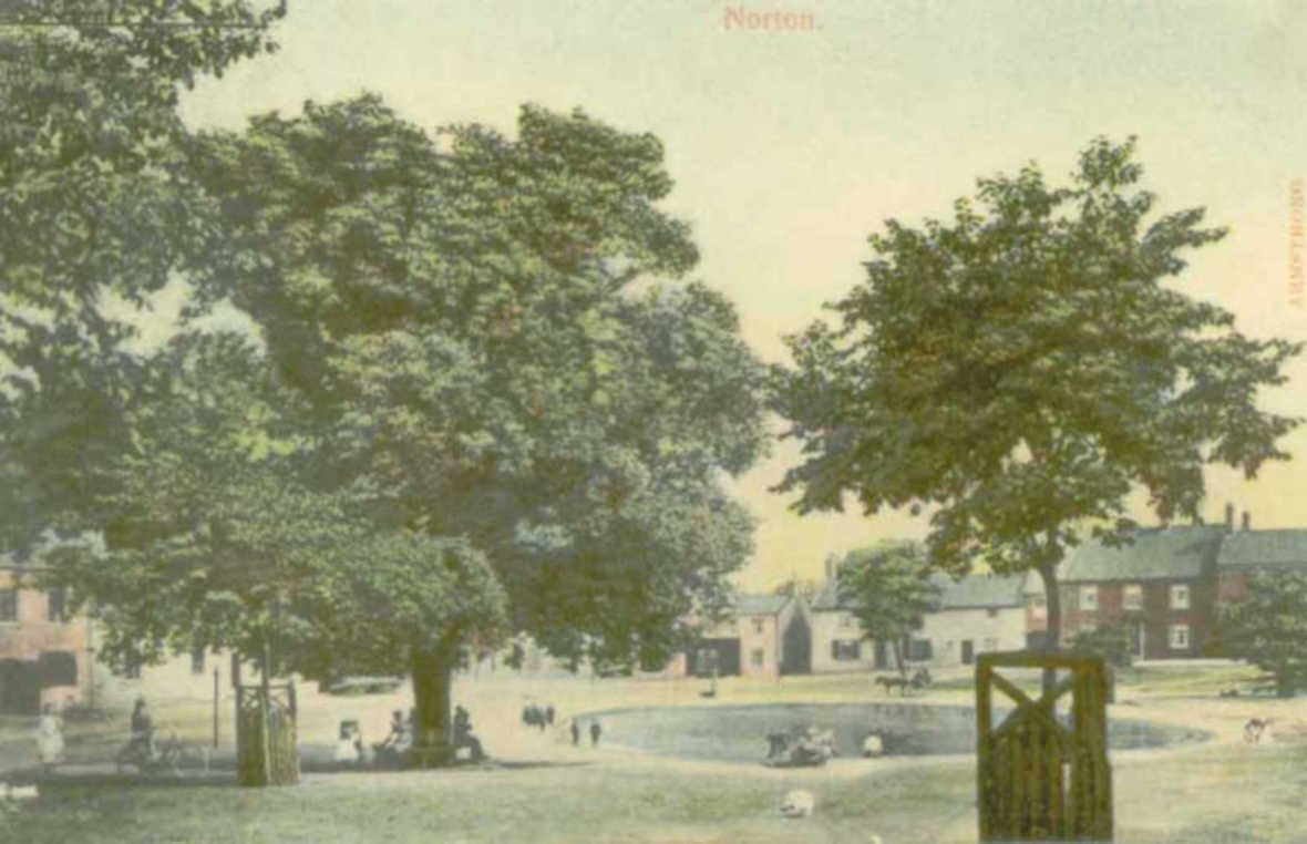 norton town squareVintage 1880s 1900s A4 Photo Print
