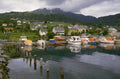 norwegian harbor boats 1980s 1990s A4 Photo Print