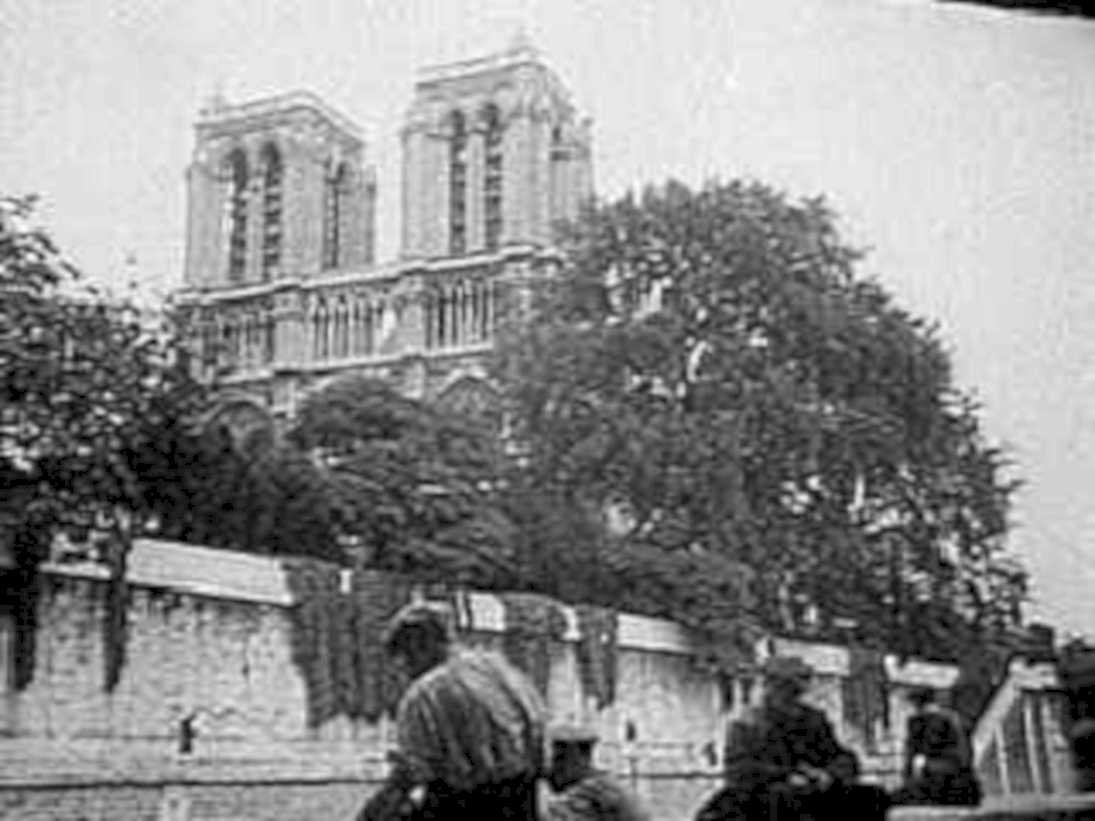 notre dame 19371980s 1990s A4 Photo Print