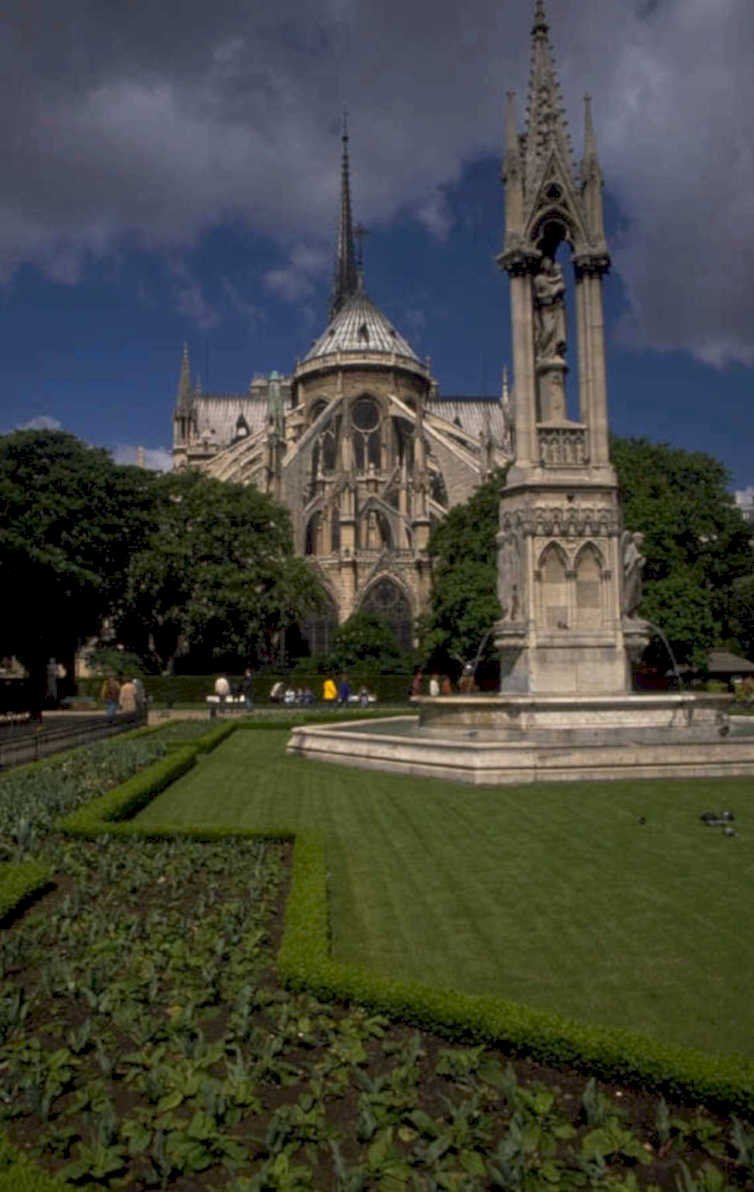 notre dame cathedral 1980s 1990s A4 Photo Print 43