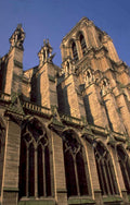 notre dame facade 1 1980s 1990s A4 Photo Print