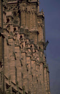 notre dame facade 6 1980s 1990s A4 Photo Print