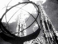 notre dame reflection1980s 1990s A4 Photo Print