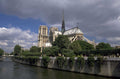 notre dame seine 1980s 1990s A4 Photo Print