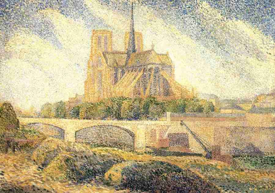 notredam 2 Art A4 Photo Print