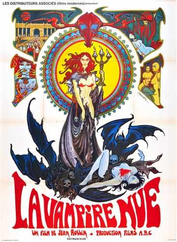nude vampire  01 film star poster A4 Photo Print