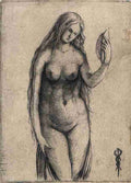 nude wom Art A4 Photo Print
