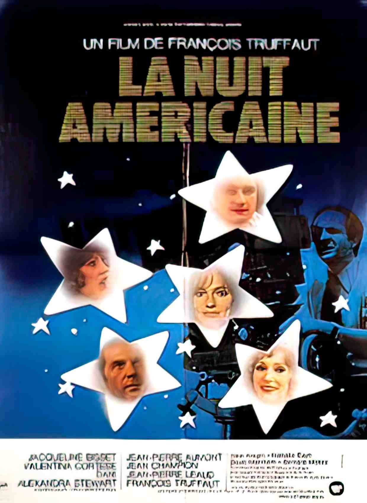 nuit americaine Advert A4 Photo Print