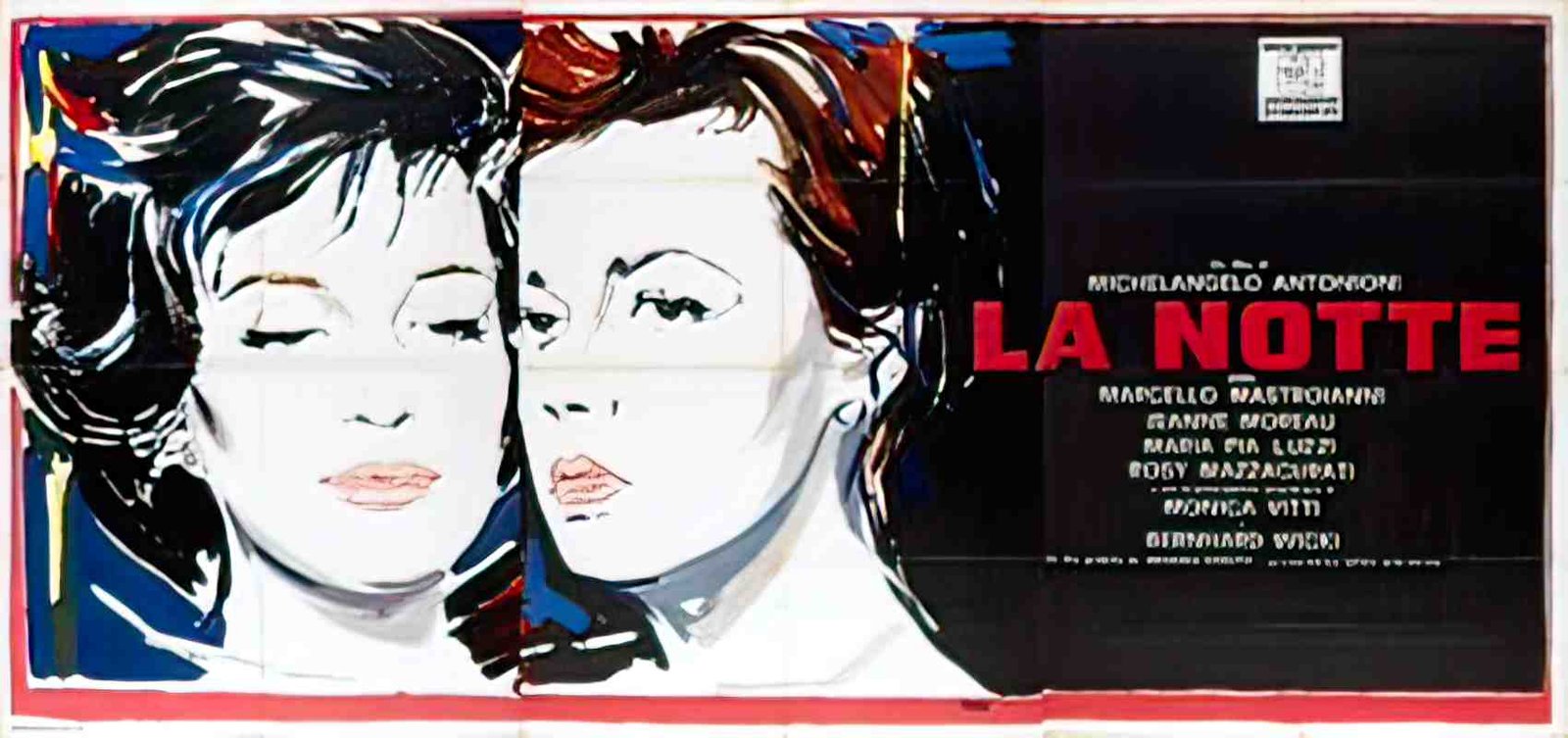 nuit la ital billboard Advert A4 Photo Print
