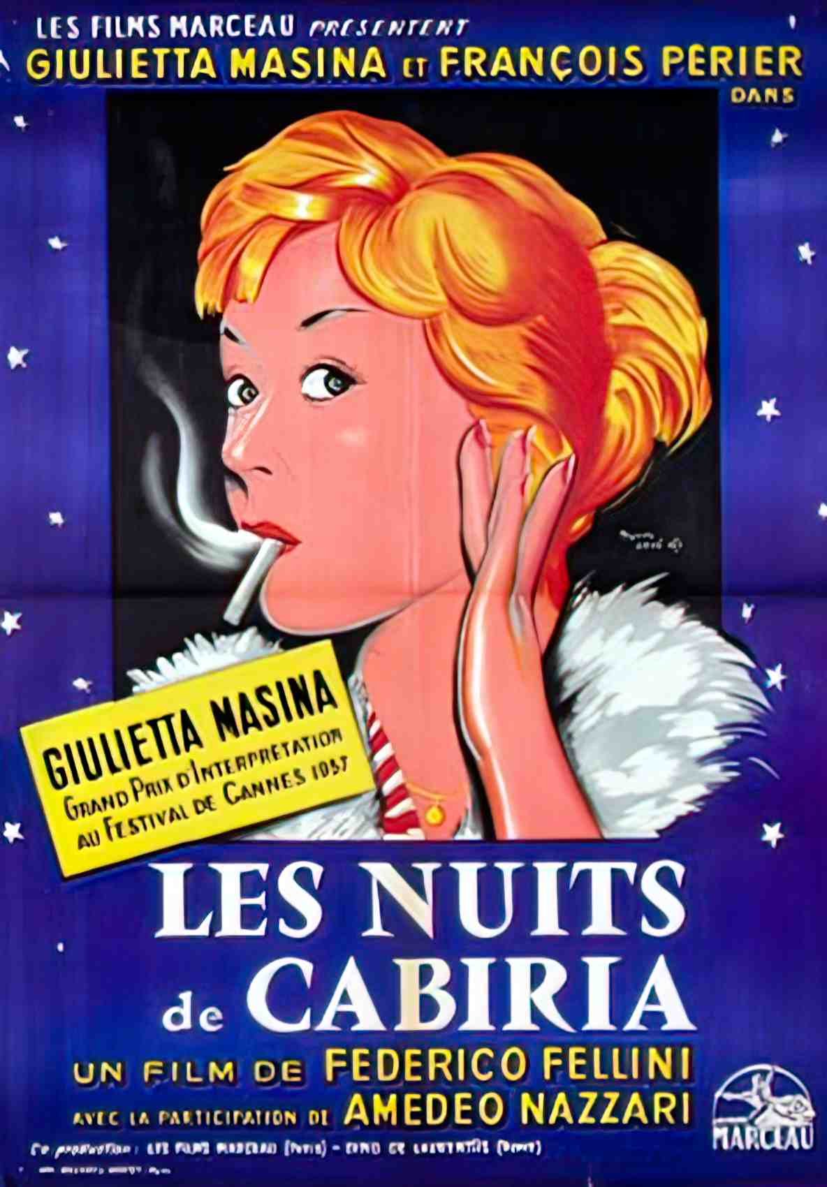 nuits de cabiria les pt Advert A4 Photo Print