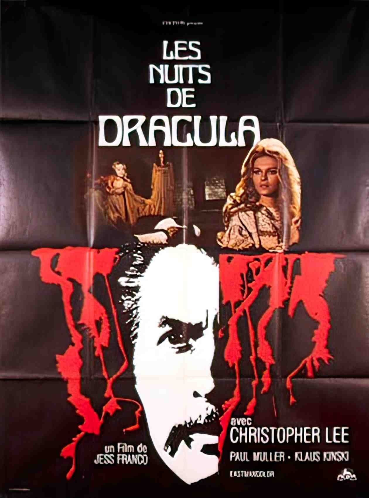 nuits de dracula les Advert A4 Photo Print