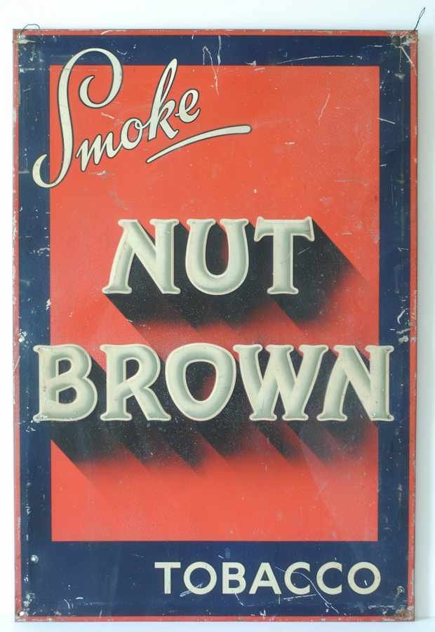nut brown 1 Vintage Advert A4 Photo Print
