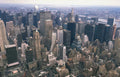 nyc skyline 1980s Vintage A4 Photo Print