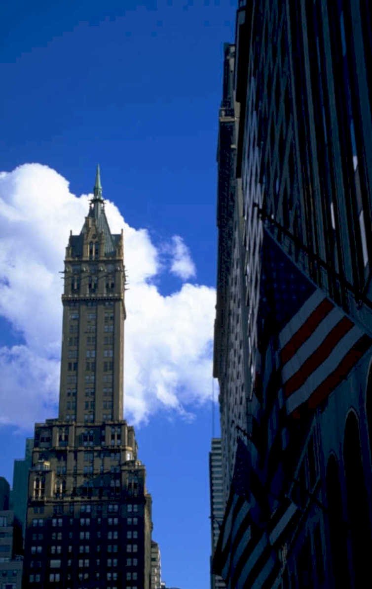 nyc skyline metlife 1980s 1990s A4 Photo Print