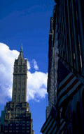 nyc skyline woolworth 1980s 1990s A4 Photo Print