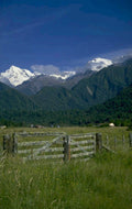 nz mountains gate 1980s 1990s A4 Photo Print