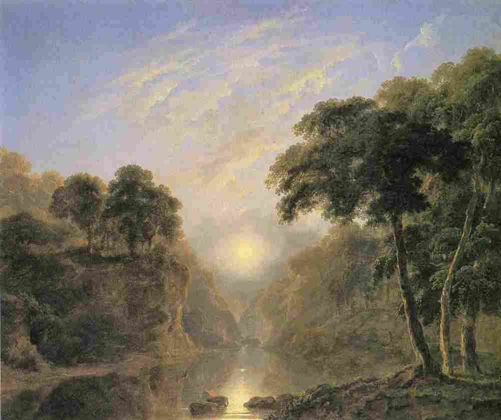o connor james River Scene Art A4 Photo Print