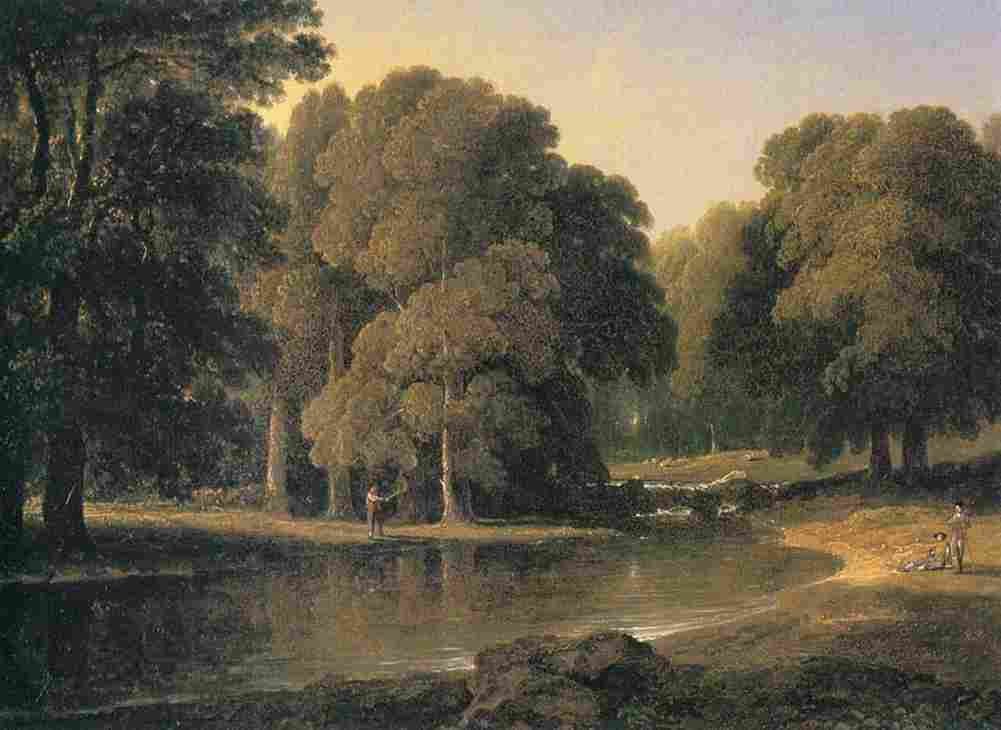 o connor james River Scene County Wicklow Art A4 Photo Print