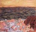 o connor roderic Seascape with Pink Foam Art A4 Photo Print
