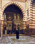 o kelly Mosque Of Ezbeck Cairo Art A4 Photo Print