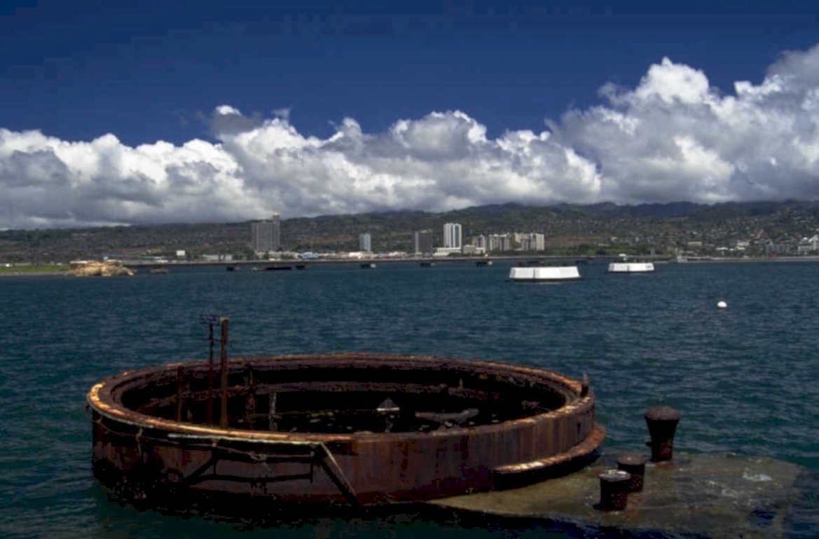 oahu pier arizona 1980s 1990s A4 Photo Print