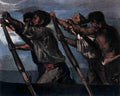 oarsmen Art A4 Photo Print
