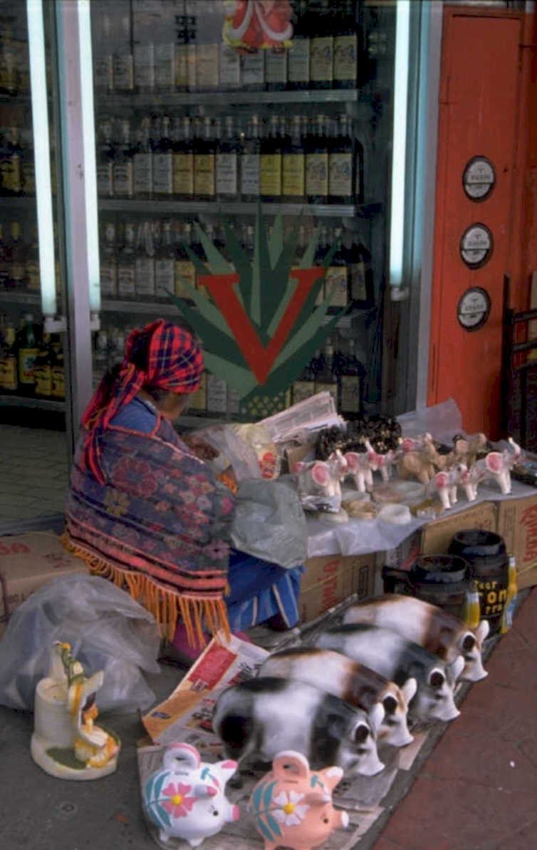oaxaca ceramic animals 1980s 1990s A4 Photo Print