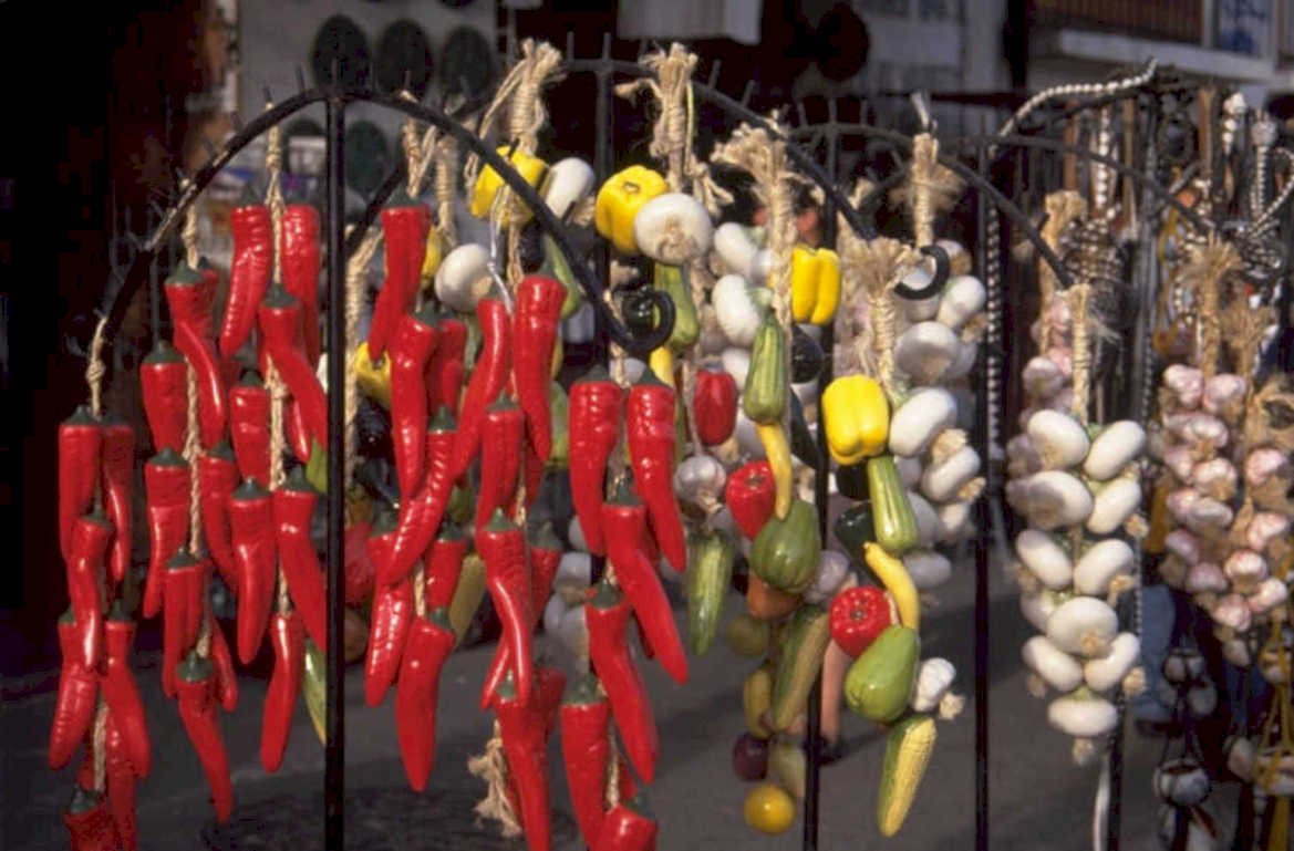 oaxaca spice market 1980s 1990s A4 Photo Print