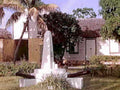 obelisk house garden1980s 1990s A4 Photo Print