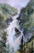 obri Oinatchouan Falls Art A4 Photo Print