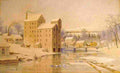obri Towns and Industry Art A4 Photo Print