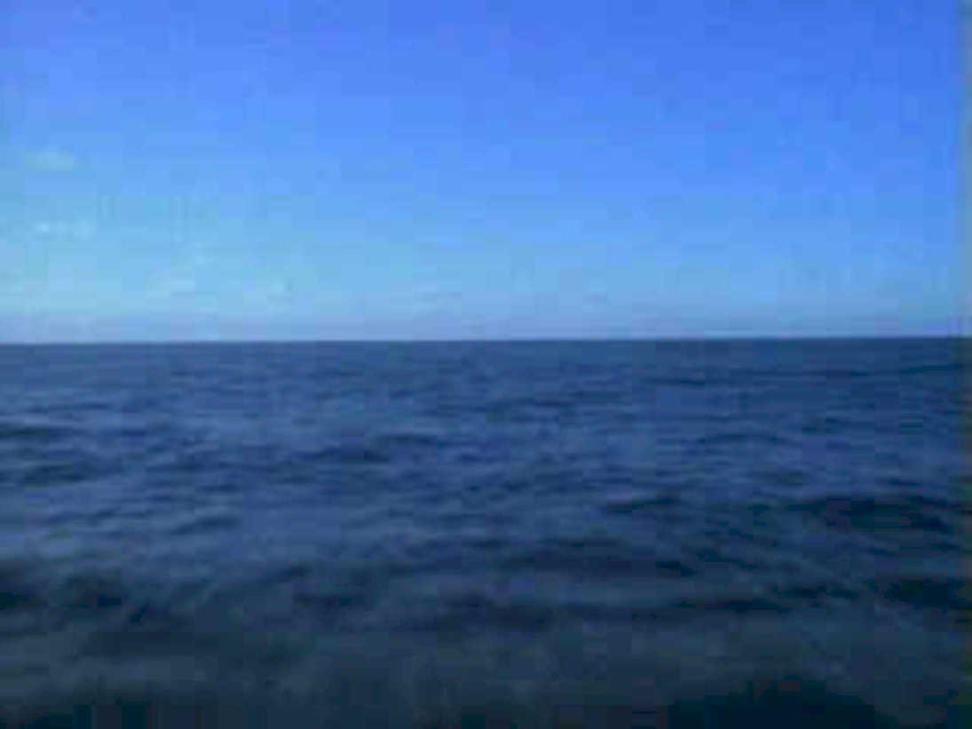 ocean horizon blue1980s 1990s A4 Photo Print