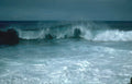 ocean wave break Vintage A4 Photo Print