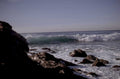 ocean wave rocks 2 1980s 1990s A4 Photo Print