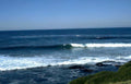 ocean waves coast Vintage A4 Photo Print